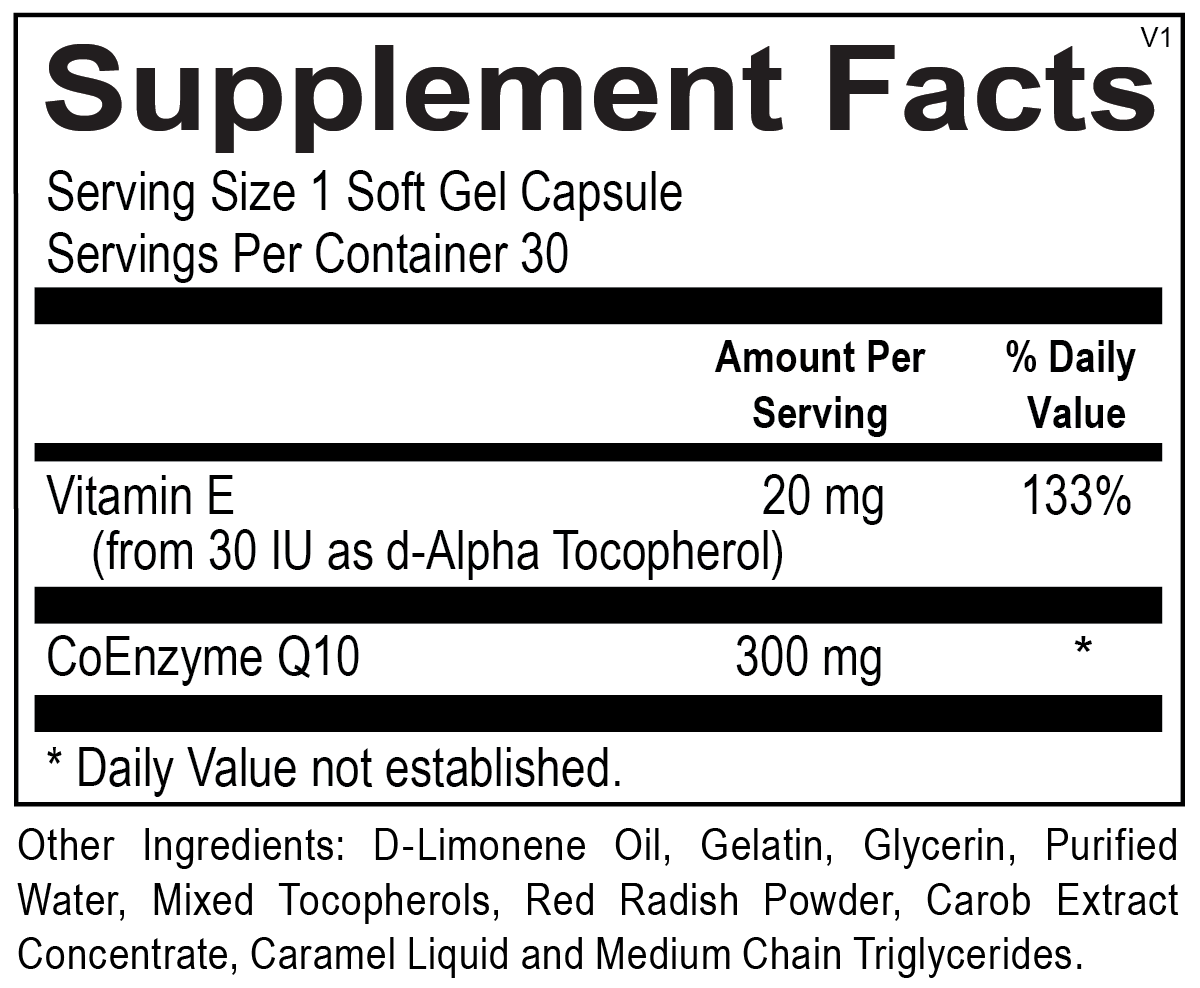 CoQ10 300 mg 30 caps