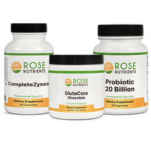 Load image into Gallery viewer, Rose Nutrients Gut Support Bundle Chocolate