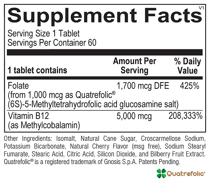 Methyl B12 60 tabs