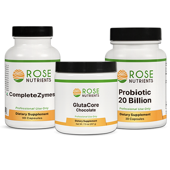 Rose Nutrients Gut Support Bundle Chocolate