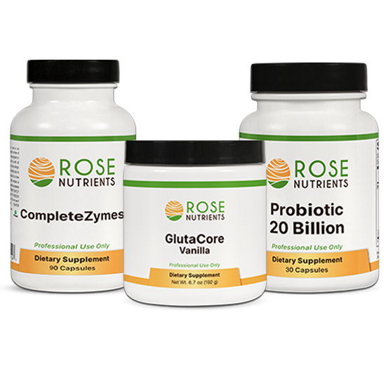 Rose Nutrients Gut Support Bundle Vanilla