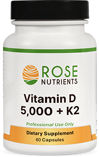 Vitamin D 5,000 + K2 – 60 caps