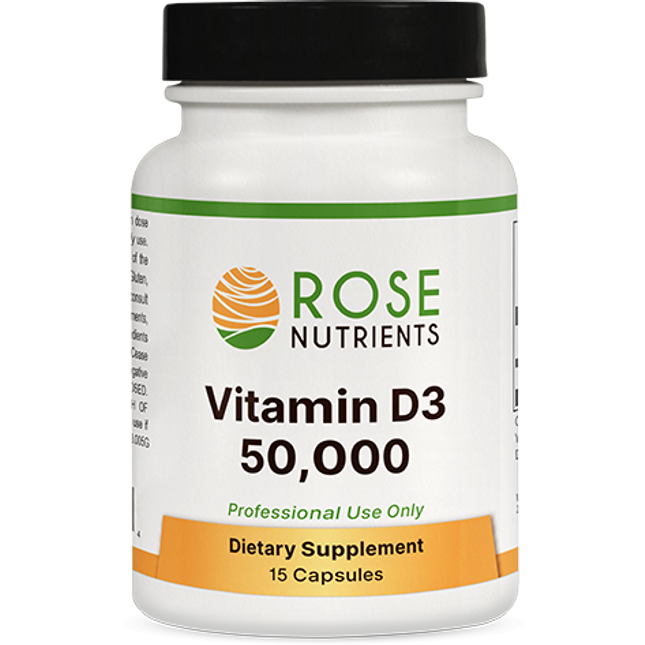 Rose Nutrients Vitamin D3 50000
