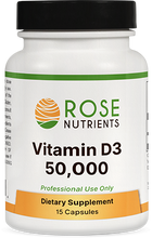 Load image into Gallery viewer, Rose Nutrients Vitamin D3 50000
