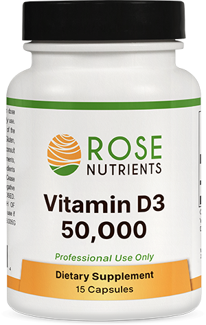 Rose Nutrients Vitamin D3 50000