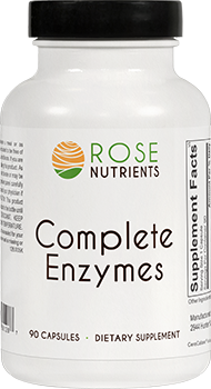 Complete Enzymes - 90 caps Rose Nutrients