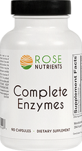 Load image into Gallery viewer, Complete Enzymes - 90 caps Rose Nutrients
