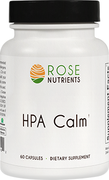 HPA Calm 60 Count Rose Nutrients
