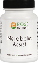 Load image into Gallery viewer, Metabolic Assist 60 Caps Rose Nutrients
