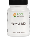 Methyl B12 - 60 tabs Rose Nutrients