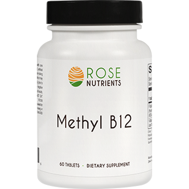 Methyl B12 - 60 tabs Rose Nutrients
