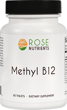 Methyl B12 - 60 tabs Rose Nutrients