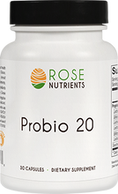 Load image into Gallery viewer, Probio 20 - 30 caps Rose Nutrients
